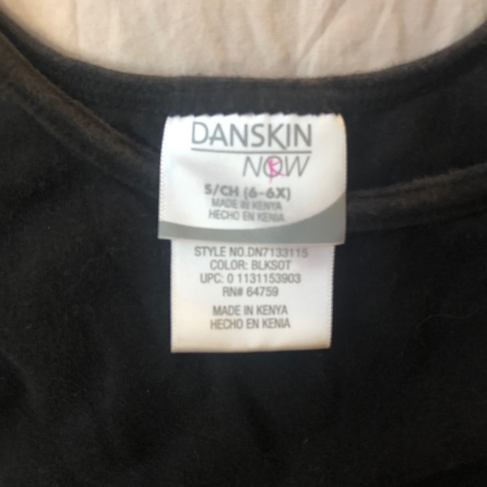 Basic black leotard - Picture 2 of 2